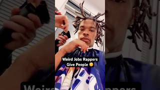 Weird Jobs Rappers Give People 🤨 [upl. by Ademordna]