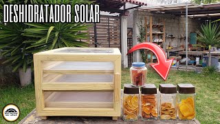 Como hacer un deshidratador solar casero  parte 1 [upl. by Horwath441]