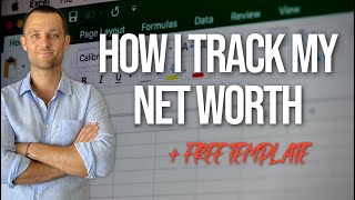 How I Track My Net Worth  Free Google Sheet Template • How To Calculate Your Net Worth [upl. by Atekram892]