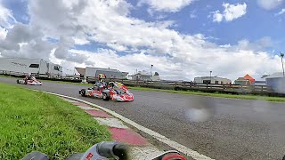 MAYHEM as Junior Drivers on Slicks turns into RACE OF THE YEAR UKC Rd 1 2021 X30 Jnr Karting Final [upl. by Ocicnarf]