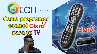 Como Programar o Configurar el control de Claro para su Televisión [upl. by Haneekas]