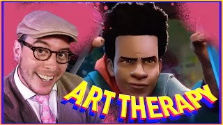 INTO THE SPIDERVERSE and How Art Can Help Us  Cartoon Therapy  Thomas Sanders [upl. by Bodi]