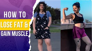 How to lose fat and build muscle at the same time Complete Body Recomposition [upl. by Llenel404]