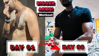 quot90Day arms Transformation From Skinny to Strong Workout amp Diet Plan for Beginners EP04 [upl. by Aihsoek615]