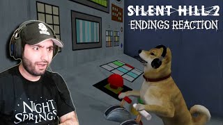 Silent Hill 2 Endings Reaction [upl. by Phaidra894]