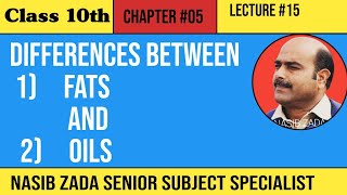 Differences between fats and oils  biochemistry  Chemistry Class  Pashto NASIBZADASSS [upl. by Ahsetra]