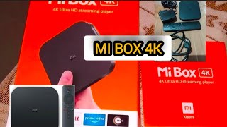 Mi Box 4k media streaming device [upl. by Imotih668]