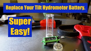 How to Replace the Tilt Hydrometer Battery Its Easy [upl. by Thia164]