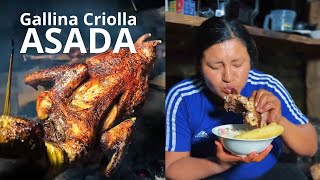 CRIOLLLA asada en carbón de leña al estilo de recetas de la abuela [upl. by Shirah953]