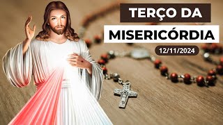 TERÇO DA MISERICÓRDIA AO VIVO DE HOJE  12112024  TERÇAFEIRA [upl. by Isidor]