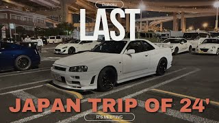 Last Japan Trip Of 2024  Nissan Heritage Collection  Rs Meeting [upl. by Ariella]