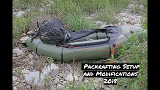 Packrafting Setup and Modifications 2018 by Epic Trips [upl. by Derfiniw697]