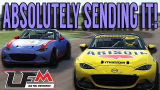 LFM Season 15 Week 2  GO Setups Mazda Cup at Thruxton [upl. by Ewald737]