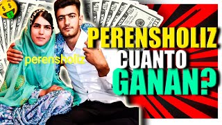 🤑 PERENSHOLIZ CUANTO DINERO GANAN EN YOUTUBE  cuanto GANA un CANAL de iran [upl. by Paulsen]