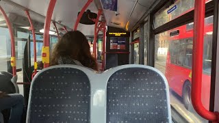 Short Journey On Route Abellio Londons Route 344  2420 SN61CXZ [upl. by Holbrooke625]