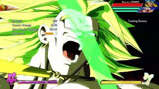 Dragon Ball Fighter Z Patch 138 Broly Z ToD off a SUPER DASH [upl. by Hobbie]