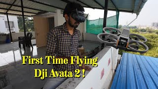 Beginner Flying DJI Avata 2 Drone My First Experience Epic Shots [upl. by Reivaz]