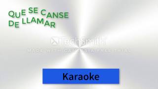 Que se canse de llamar karaoke Los plebes del rancho [upl. by Arramahs]