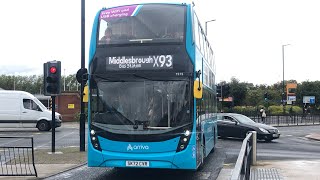 NTVs Christmas Countdown S2 E23 Arriva Northumbria ADL Enviro400MMC 7575SK72 CVR on the X18 [upl. by Joachim]