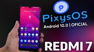 Rom PixysOS Redmi 7  EXCELENTE FLUIDEZ [upl. by Nolyag206]