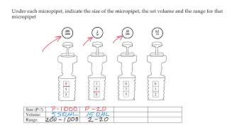 Micropipette reading and setting quiz [upl. by Hollinger504]