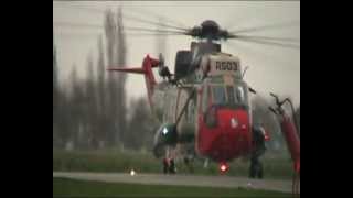 Winching Alouette III amp landing Seaking RS03 [upl. by Venola910]