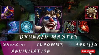 HoN  Mid Wars  Drunken Master  Shurdini  1646 MMR [upl. by Nicholas]