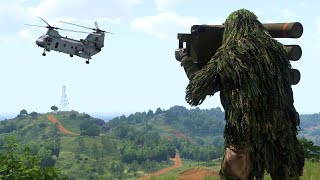 Starstreak Missile in Action  Military Simulation  ArmA 3 [upl. by Ythomit]