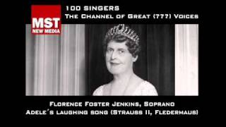 100 Singers  FLORENCE FOSTER JENKINS [upl. by Ahsenad]