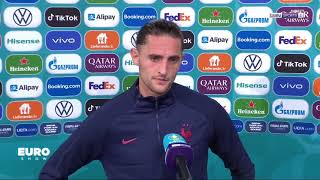 Adrien Rabiot  Post match interview  France 10 Germany [upl. by Macomber]