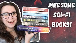 7ish SciFi Books I Highly Recommend [upl. by Korrie]