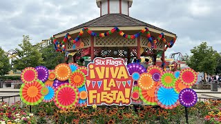 Six Flags Great America Vlog 8182024  ¡Viva La FiestaSpeedy Gonzales Grand Return [upl. by Neomah]