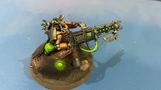 Warhammer 40k Necron Locust Heavy Destroyer Painting and Magnetizing Overview [upl. by Burger489]