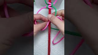 The most beautiful and simple way to tie a bracelet diy crafts diycrafts [upl. by Nodanrb370]