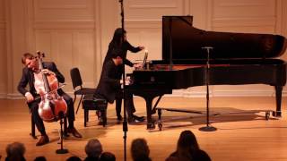 13 Brahms Cello Sonata no 1 E minor Andrei Ionita cello Yekwon Sunwoo piano [upl. by Ydnew]