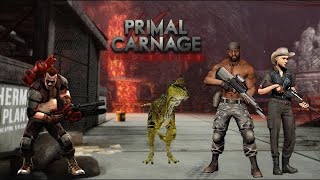 Facing the Horde  Coop Survival Mode  Part 2  Primal Carnage Extinction [upl. by Bihas959]