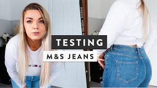 Testing Marks amp Spencer Jeans  Affordable Denim Try On Haul For Curves [upl. by Suzan]