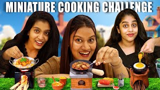 MINIATURE COOKING CHALLENGE 🤩  MINI KITCHEN ൽ വാശിയേറിയ മത്സരം  PULLOTHI [upl. by Hinkle504]