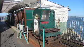 Hythe Pier Railway Hampshire [upl. by Parthena]