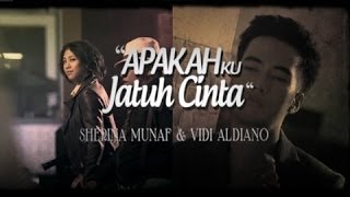 Sherina Munaf FtVidi Aldiano  Apakah Ku Jatuh Cinta Official Video [upl. by Eatnoled]