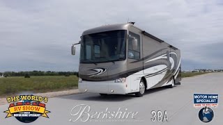 Forest River Berkshire RV Review at Motor Home Specialist 2015 2016 [upl. by Oramug]