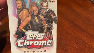 2020 Topps Chrome WWE Blaster Box  Rob’s Loaded Bases Sports Cards  Manalapan NJ [upl. by Weinberg]