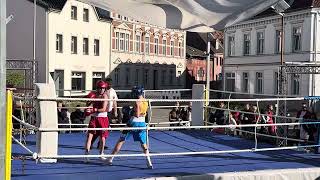 Ilyas Ismailov Boxclub Redtel rot vs Rocco Leitmann blau Schwerin [upl. by Yznyl]