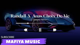 Randall X Anas Choix De Vie   Slowed Remix [upl. by Terr]