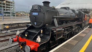 Pembroke Coast Express  BR 44871 At Bristol Temple Meads  20102024 [upl. by Aes]