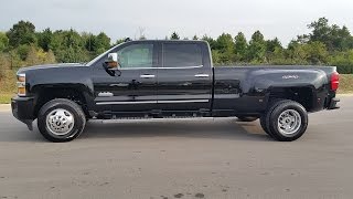 sold 20155 CHEVROLET SILVERADO 3500 HIGH COUNTRY CREWCAB DRW 4X4 DURAMAX BLACK CALL 8555078520 [upl. by Shir]