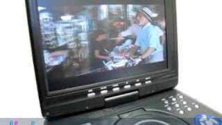 Portable DVD Player 123quot Inch DIVX  Freeview Player [upl. by Drarreg104]