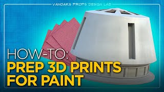 SUPER Easy 3D Print Smoothing amp Prep for Paint  Use LESS Spot Putty [upl. by Anetta]