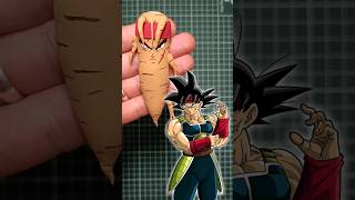 Hago figura de BARDOCK versión Bardana Manualidades Dragon Ball Z [upl. by Adnauqahs]