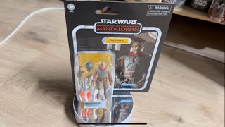 4K Hasbro Star Wars TVC 343 deluxe Cobb Vanth 375quot Figure [upl. by Nyrhtac]